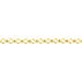 Bracelet Jodie Maille Jaseron Or Jaune - Bracelets chaîne Femme | Histoire d’Or