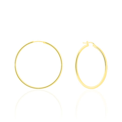 Créoles Valencina Or Jaune - Boucles d'oreilles créoles Femme | Histoire d’Or