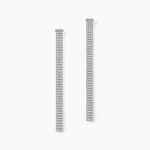 Boucles D'oreilles Pendantes Kelline Argent Blanc - Boucles d'oreilles fantaisie Femme | Histoire d&rsquo;Or