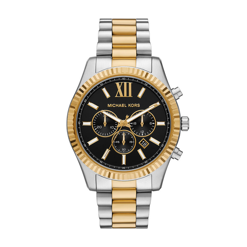 Montre Michael Kors Lexington Noir - Montres Homme | Histoire d&rsquo;Or
