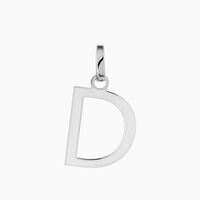 Pendentif Ionia Lettre Or Blanc