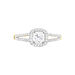Bague Solitaire Cillian Or Jaune Oxyde De Zirconium - Bagues solitaires Femme | Histoire d’Or