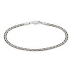 Bracelet Kalyane Argent Bicolore - Bracelets cha&icirc;ne Femme | Histoire d&rsquo;Or