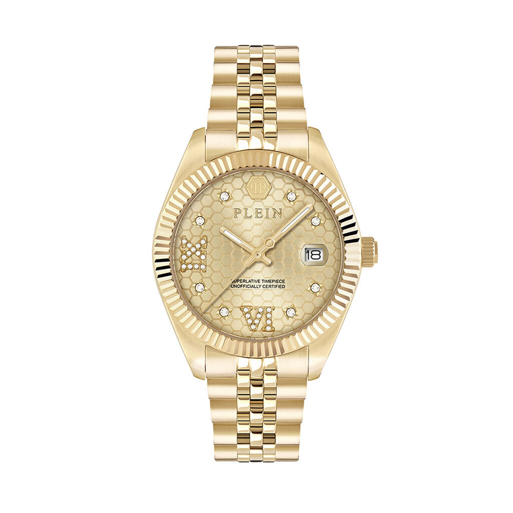 Montre Philipp Plein Date Superlative Champagne - Nouveautés Femme | Histoire d’Or