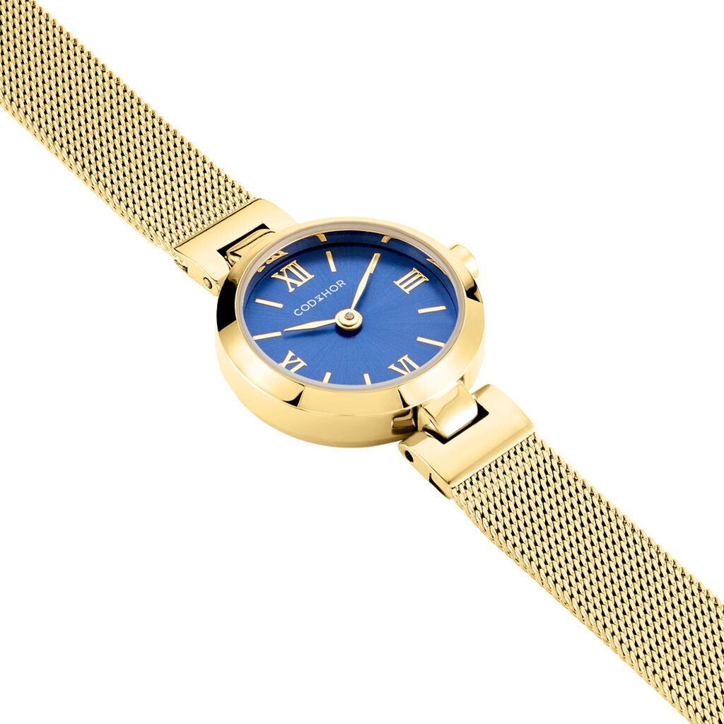 Montre Codhor Eleonorine Bleu - F&ecirc;te des m&egrave;res Femme | Histoire d&rsquo;Or