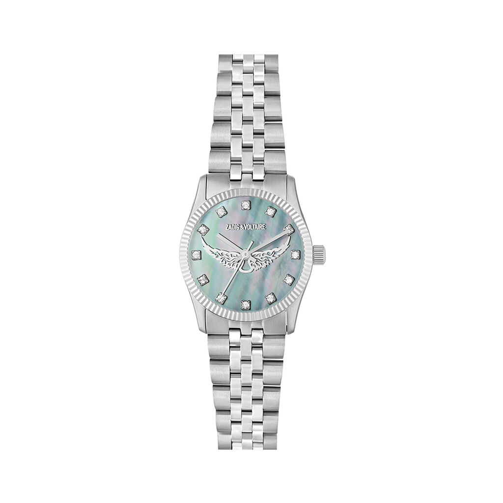 Montre Zadig Et Voltaire Zadig 3 Nacre Noire - Montres Femme | Histoire d&rsquo;Or