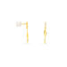 Boucles D'oreilles Pendantes Kristina Or Jaune Oxyde De Zirconium - Boucles d'oreilles pendantes Femme | Histoire d’Or