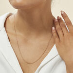 Collier Or Jaune Capucin Maille Marine - Chaines Femme | Histoire d&rsquo;Or