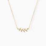 Collier Foliora Or Jaune - Colliers Femme | Histoire d&rsquo;Or