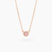 Collier Auxana Argent Rose Oxyde De Zirconium - Colliers fantaisie Femme | Histoire d’Or