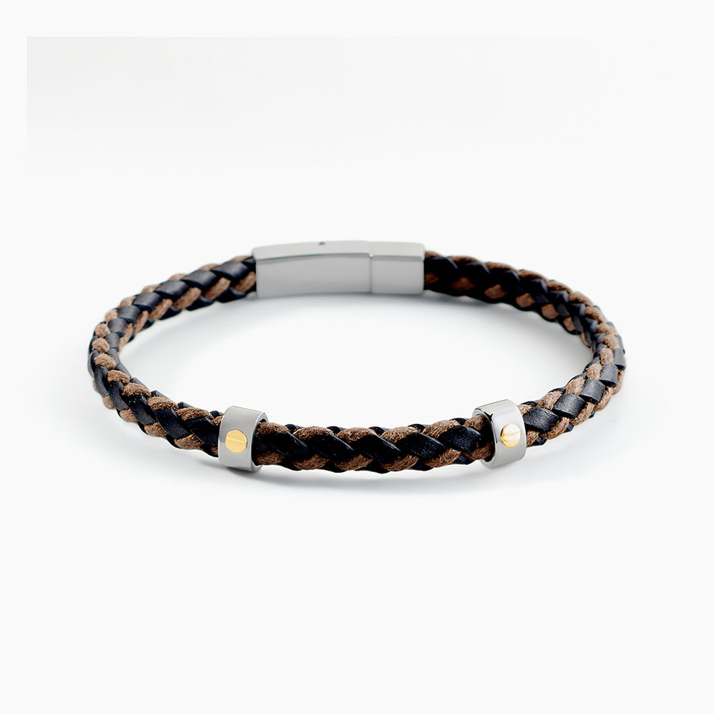 Bracelet Jourdan Dermot Cuir - Bracelets Homme | Histoire d&rsquo;Or