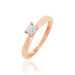 Bague Solitaire Collection Grace Or Rose Diamant - Bagues solitaires Femme | Histoire d’Or