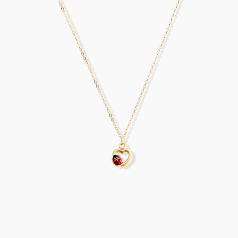 Collier Hydrangee Or Jaune - Colliers Enfant | Histoire d’Or