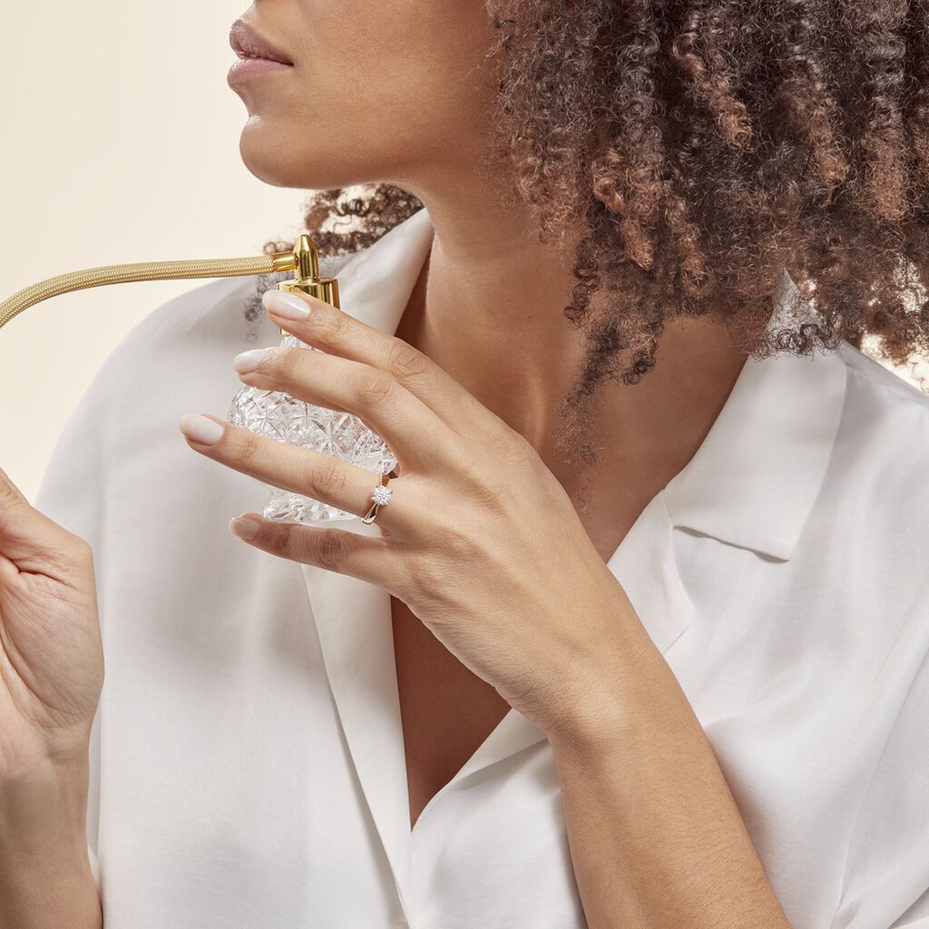 Bague Solitaire Artemis Or Jaune Diamant - Bagues solitaires Femme | Histoire d’Or