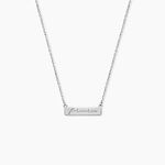 Collier Lorayne Argent Blanc - Colliers fantaisie Femme | Histoire d&rsquo;Or