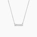 Collier Lorayne Argent Blanc - Colliers fantaisie Femme | Histoire d’Or