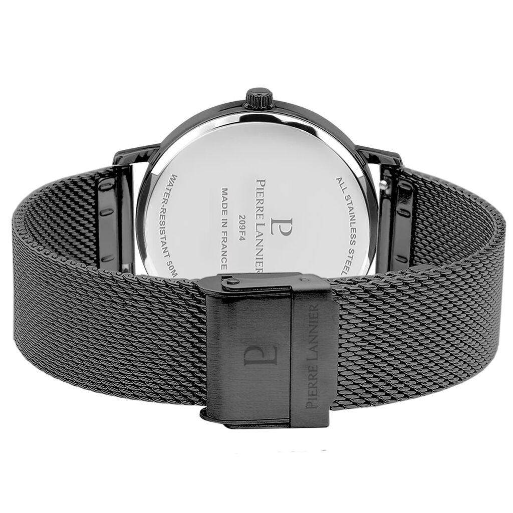 Montre Pierre Lannier Collection Cityline Noir - Montres Homme | Histoire d&rsquo;Or