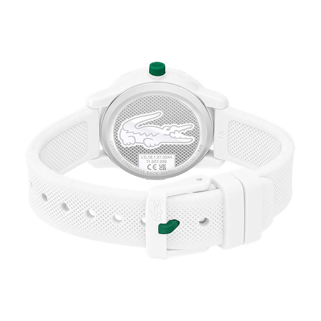 Montre Lacoste 12.12 Kids Blanc - Montres Enfant | Histoire d&rsquo;Or