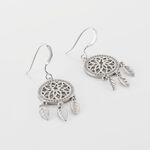 Boucles D'oreilles Pendantes Nemetona Argent Blanc Oxyde - Boucles d'oreilles pendantes Femme | Histoire d&rsquo;Or