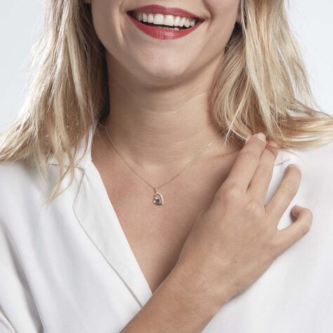 Pendentif Arduinna Or Jaune Saphir - Pendentifs Femme | Histoire d’Or