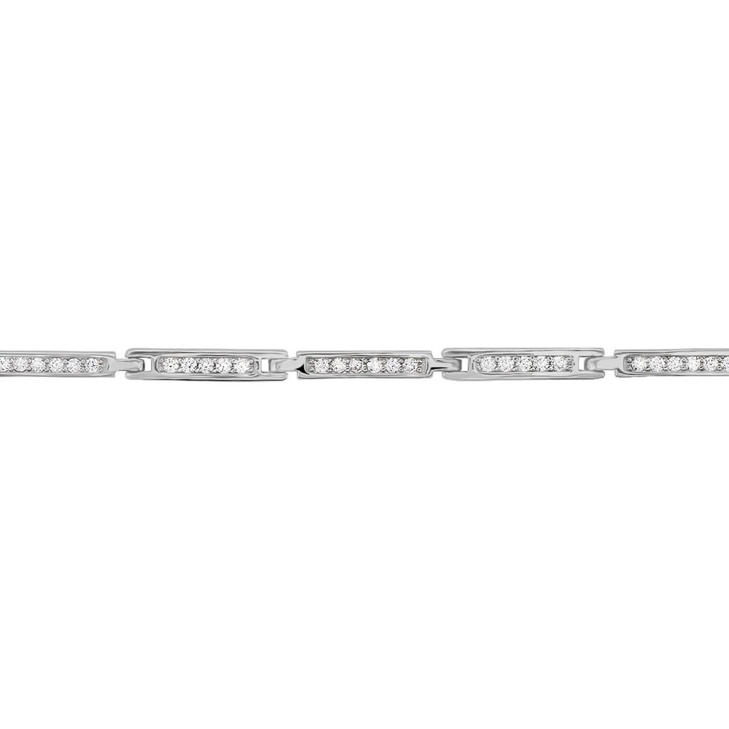 Bracelet Celoni Argent Blanc Oxyde De Zirconium - Bracelets Femme | Histoire d’Or