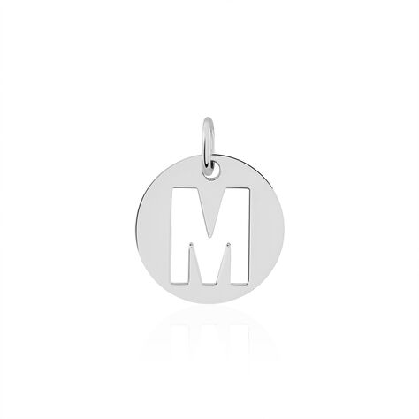 Pendentif Elio M Argent Blanc - Pendentifs Famille | Histoire d’Or