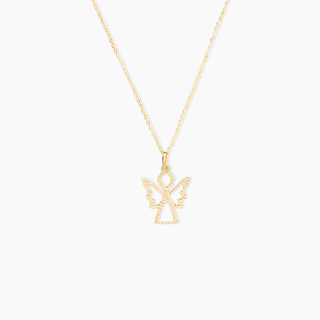 Pendentif Estrellita Ange Or Jaune - Pendentifs Communion Femme | Histoire d&rsquo;Or