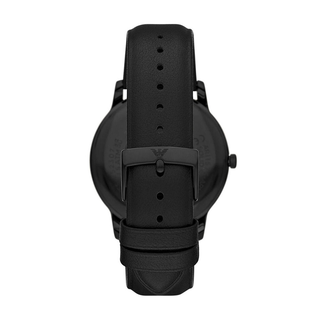 Montre Emporio Armani Noir - Id&eacute;es cadeaux Homme | Histoire d&rsquo;Or