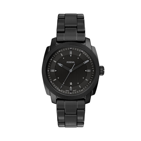 Montre Fossil Machine Noir - F&ecirc;te des p&egrave;res Homme | Histoire d&rsquo;Or