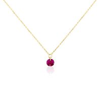 Collier Shakir Or Jaune Rubis