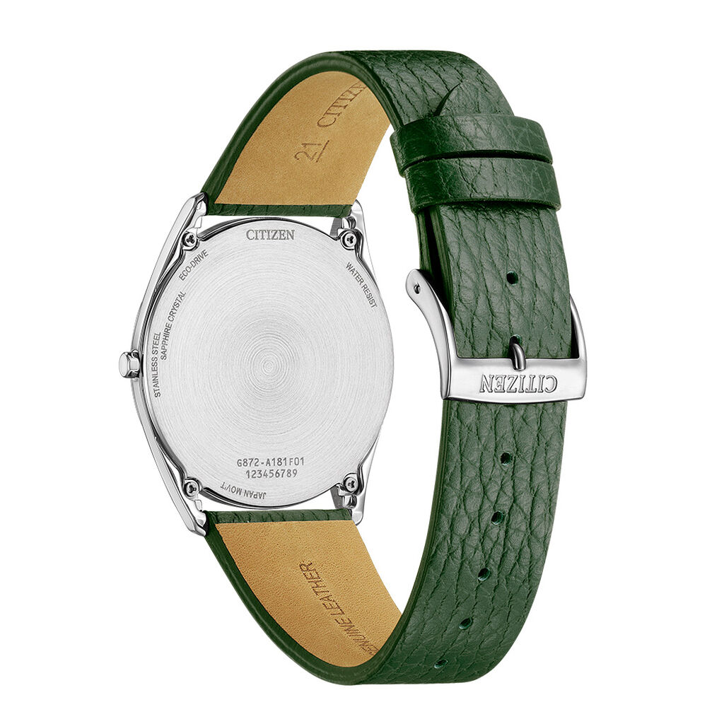 Montre Citizen Suratto Vert - Montres Homme | Histoire d&rsquo;Or