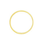 Alliance Perlee Ruban Plat Or Jaune - Alliances Unisex | Histoire d&rsquo;Or