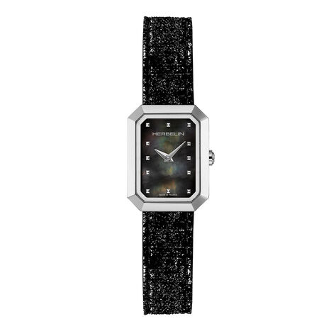 Montre Herbelin Octogone Nacre Noire - Montres Femme | Histoire d’Or