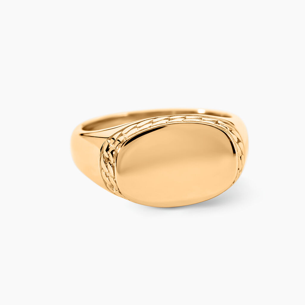 Chevali&egrave;re Plaqu&eacute; Or Jaune Nail - Chevali&egrave;res Homme | Histoire d&rsquo;Or