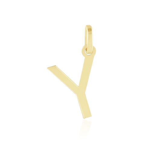 Pendentif Ionia Lettre Or Jaune - Pendentifs Famille | Histoire d’Or