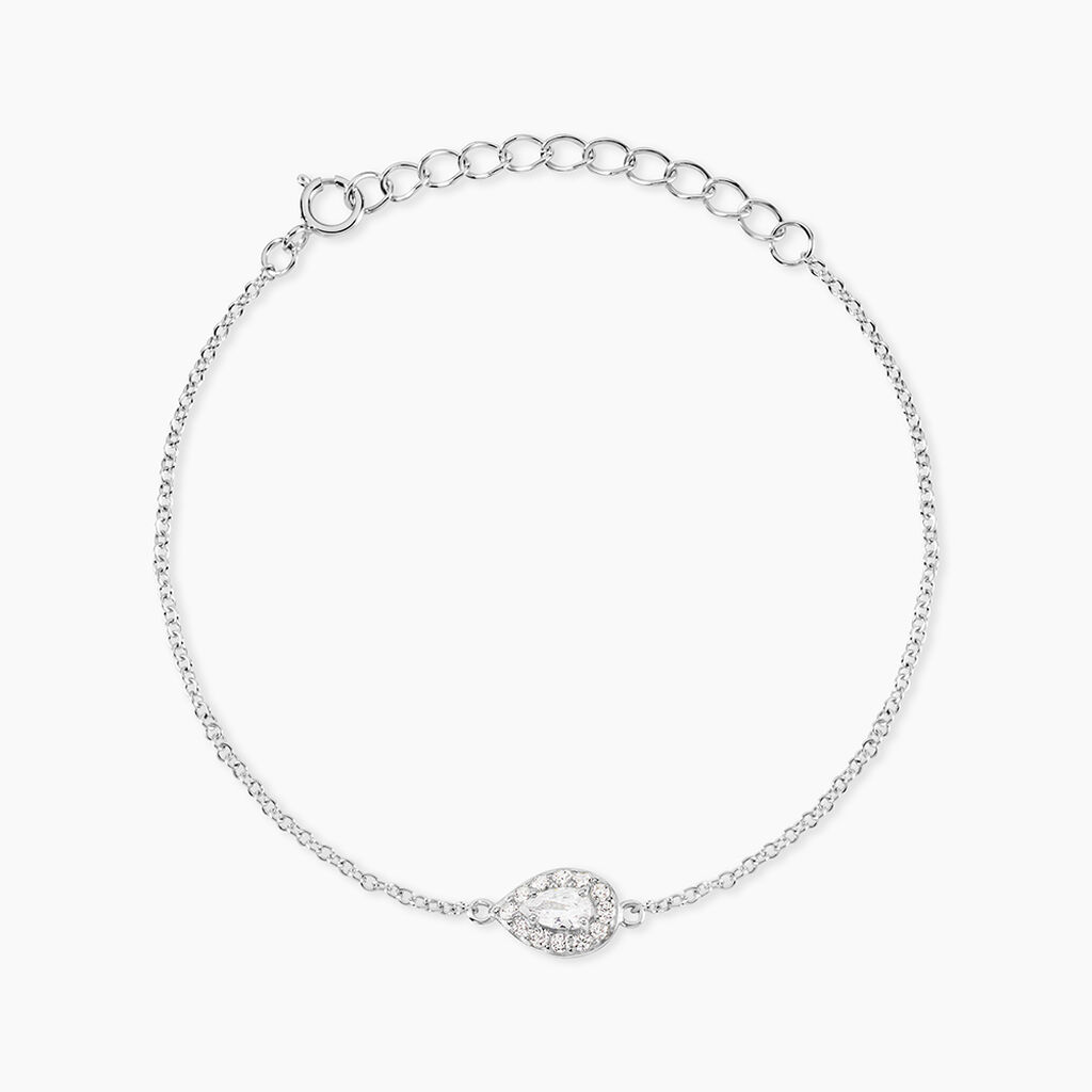 Bracelet Argent Tania Oxydes De Zirconium - Bracelets Pierre Femme | Histoire d&rsquo;Or