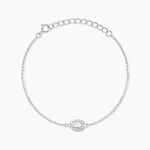 Bracelet Argent Tania Oxydes De Zirconium - Bracelets Pierre Femme | Histoire d&rsquo;Or