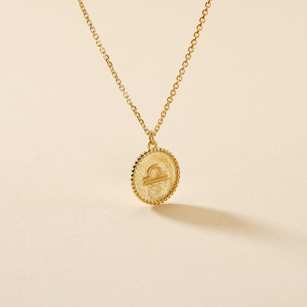 Collier Astrola Or Jaune - Colliers Zodiaque Femme | Histoire d’Or