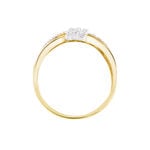 Bague Lucilla Or Jaune Diamant - Bagues avec pierre Femme | Histoire d&rsquo;Or