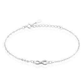 Bracelet Immortelle Argent Blanc Oxyde De Zirconium - Bracelets fantaisie Femme | Histoire d’Or
