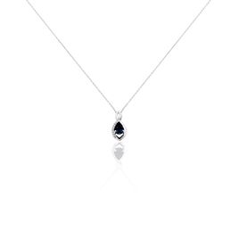 Collier Dalil Or Blanc Topaze Oxyde - Colliers Femme | Histoire d’Or