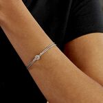 Bracelet Makana Argent Blanc - Bracelets Femme | Histoire d&rsquo;Or