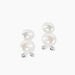 Boucles D'oreilles Clips Argent Blanc Viano Perles Oxydes - Boucles d'oreilles fantaisie Femme | Histoire d’Or