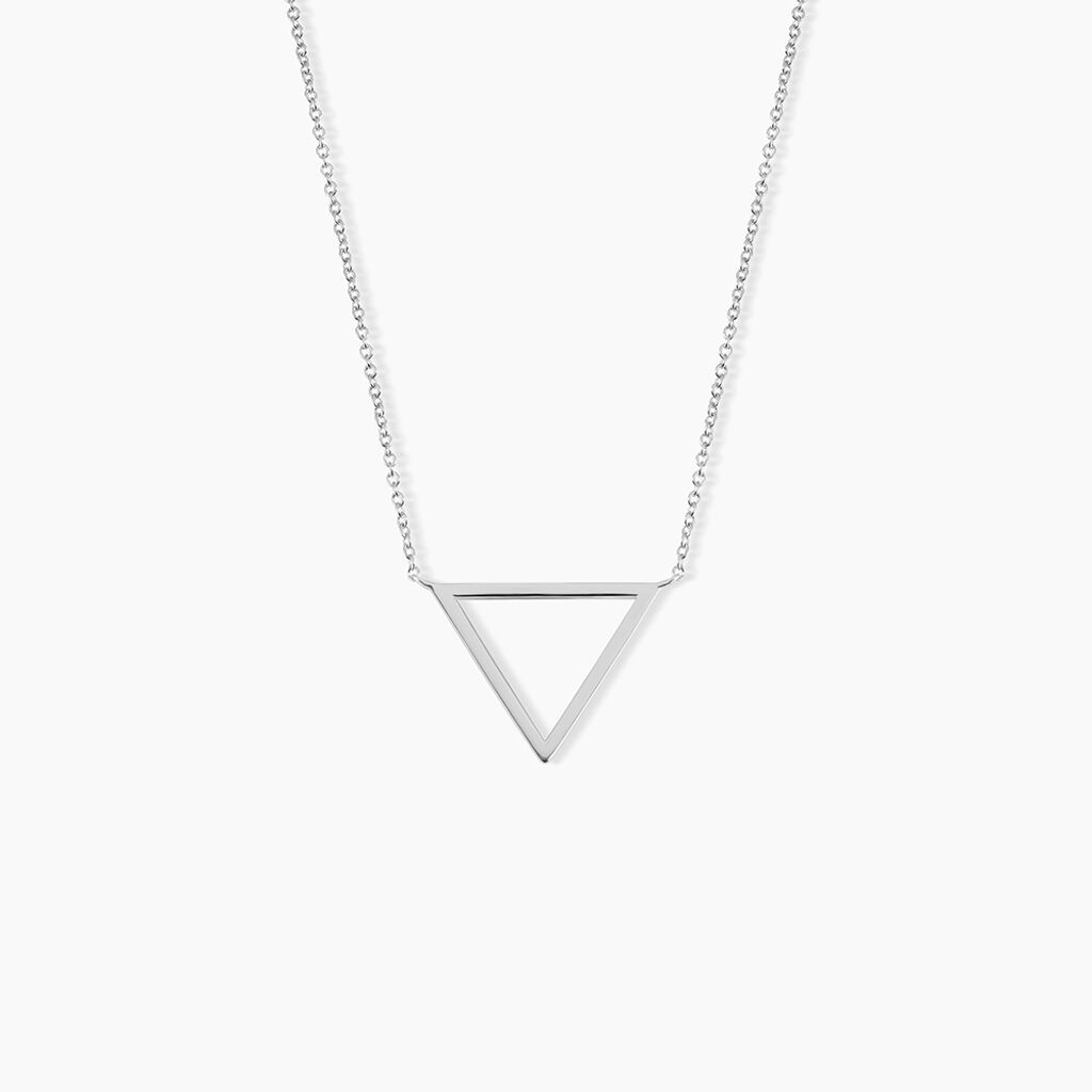 Collier Argent Blanc Fulop - Colliers fantaisie Femme | Histoire d&rsquo;Or