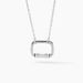 Collier Urban Call Argent Blanc Oxyde De Zirconium - Colliers fantaisie Femme | Histoire d’Or