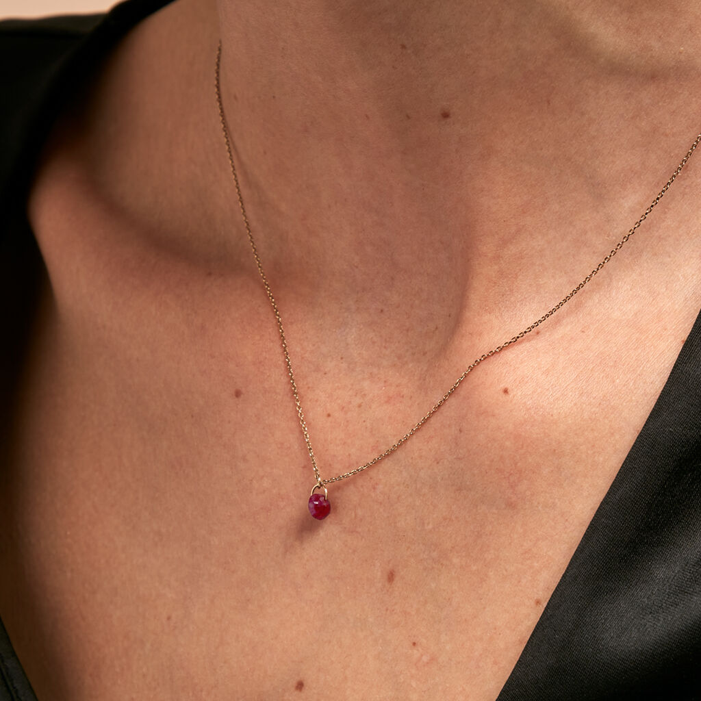 Collier Shakir Or Jaune Rubis - Colliers Femme | Histoire d’Or