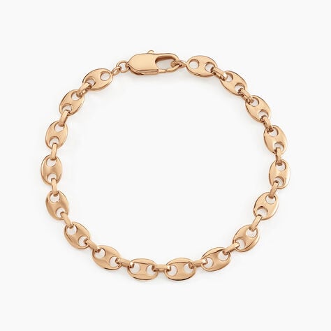 Bracelet William Plaqu&eacute; Or Jaune - Bracelets cha&icirc;ne Femme | Histoire d&rsquo;Or