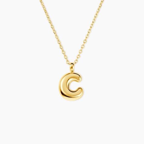 Collier Feliciane Acier Dor&eacute; - Colliers fantaisie Femme | Histoire d&rsquo;Or