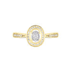 Bague Manora Or Jaune Diamant - Bagues avec pierre Femme | Histoire d&rsquo;Or