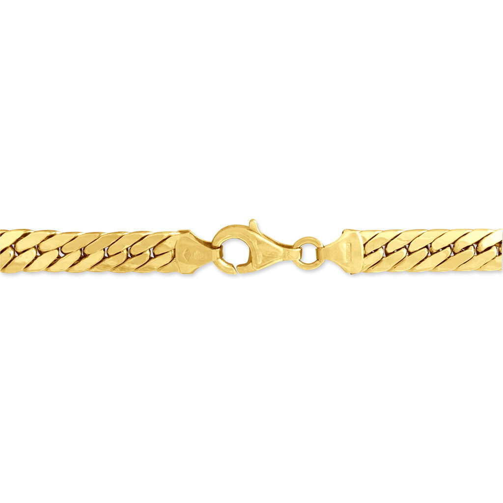 Bracelet Izel Maille Anglaise Or Jaune - Bracelets cha&icirc;ne Femme | Histoire d&rsquo;Or